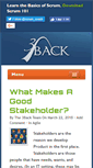 Mobile Screenshot of blog.3back.com